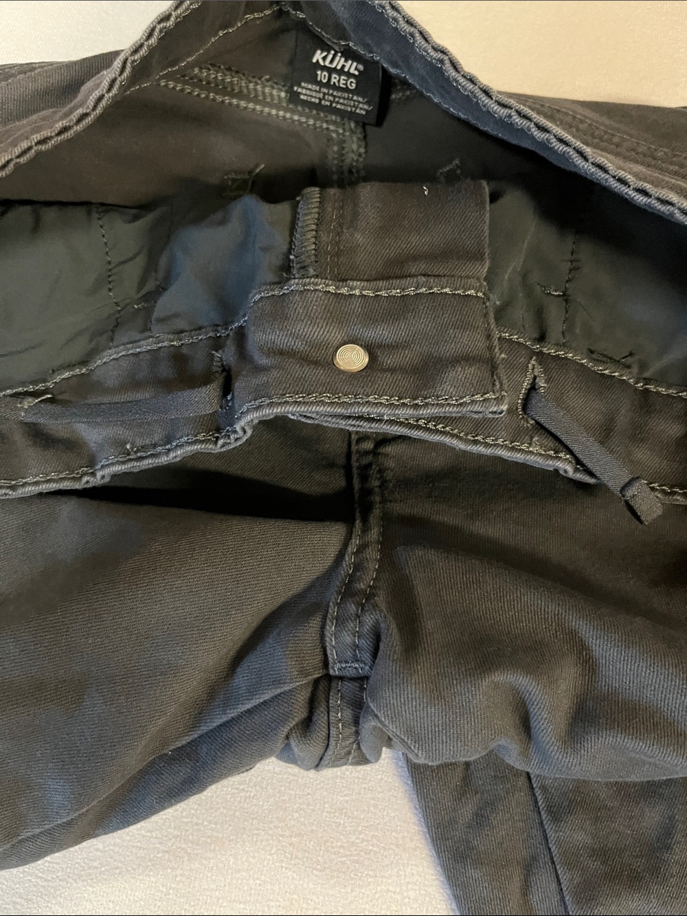 Kuhl Women’s Hiking Pants Gray Size 10 Regular Stretch Outdoor Trail Casual - Picture 8 of 12